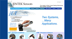 Desktop Screenshot of jenteksensors.com